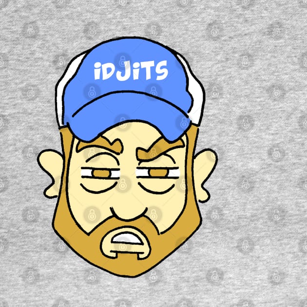 Idjits!  Bobby Singer Supernatural cartoon by Blaze_Belushi